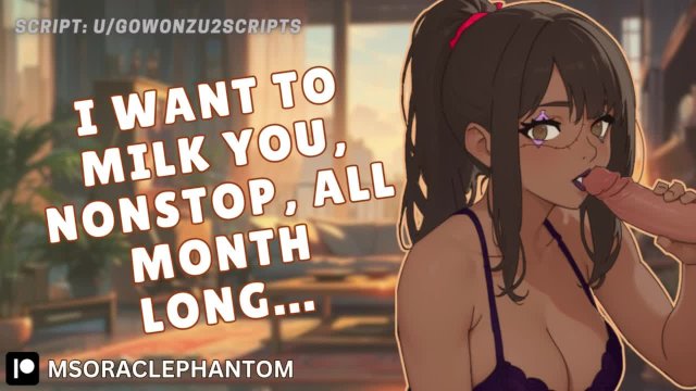 [F4M] You Meant Non-Stop Nut November, Right? [Audio Porn] [NNN]