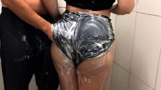 I SAW my stepbrother taking a shower and I want him to fuck me DRYHUMPING - FREE WV