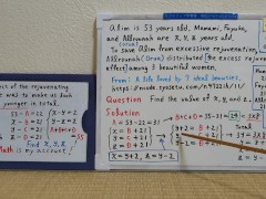 The effect of the rejuvenating medicine.[JapanMath](job)