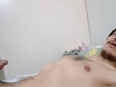 Lying Down Ejaculation - Screenshot 1 of 16 - Big Dick