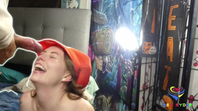 TWITCH STREAMER FUCKED LIVE WHILE PLAYING MARIO JAMBOREE Ft. Rex Ryder x Ailee Anne Face Fucking