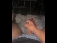 Solo before bed - Screenshot 10 of 16 - Uncut Cock
