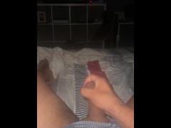 Solo before bed - Screenshot 8 of 16 - Uncut Cock
