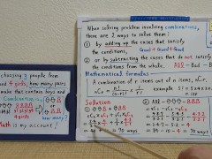 Choosing 3 people from 5 boys and 4 girls.[JapanMath](job)