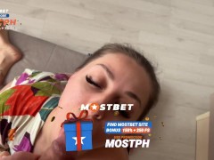 Трахнул маму-милфу моего лучшего друга и кончил ей в рот 14/16