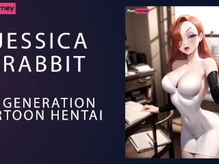 PornJourney AI Hentai : Jessica Rabbit Cartoon Porn