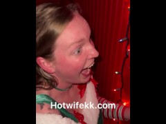 Gloryhole with 6 messy creampies! Christmas edition!