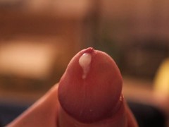 The moment of ejaculation