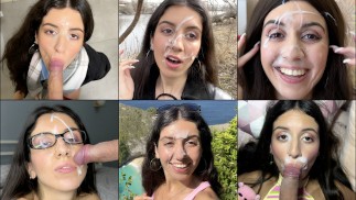 Facial Compilation Cum on Face Cumshot in Mouth Swallow Huge Cum