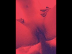 Hard sex to music and cum inside