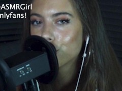 Intense Ear Eating ASMR - Zya ASMR - - Screenshot 3 of 16 - Brunette