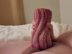 Tentacle stroker quickie with Nothosaur Vortima