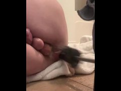 Squirming while fucked