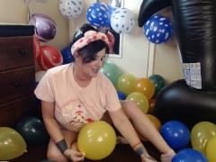 Smoke Filled Balloons Non-pop