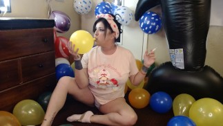 Smoke Filled Balloons Non-pop