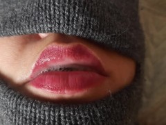 Blowjob closeup