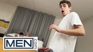 Selbstfickender Gooner wird erwischt / MEN / Joey Mills, Hatler Gurius