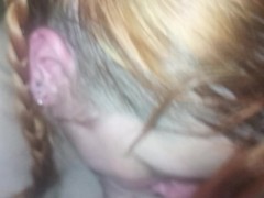 Отсос от рыжей красавицы в сауне - Screenshot 10 of 16 - Blowjob Cum In Mouth