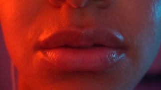 Asmr up close kisses