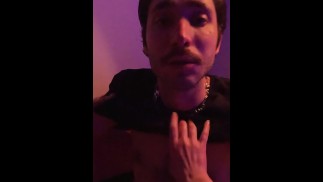 FOUND SOMEONE TO MATCH MY FREAK - SKINNY BOY OILES HIS BODY AND BIG DICK WORSHIPED FROM HER POV