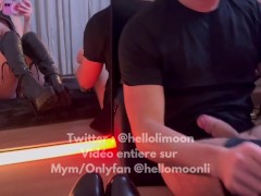 Fetish botte et ballbusting Hellolimoonoff française libertine rend fou son mari