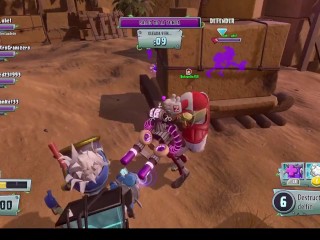 Plantas vs Zombies El Pequeño Delfin que Hacia