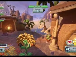 Pvz Garden Warfare 2 _ Peluche En El Estuche Dice El Girasol _ Operaciones De Jardin