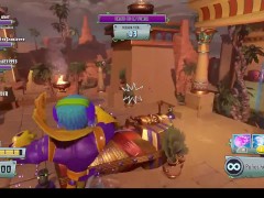 Super cerebrooz _ Pvz Garden Warfare 2 _ Operaciones de Cementerio _ Arenas arenosas