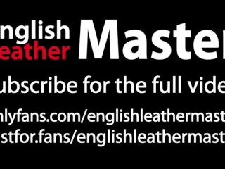 Slave Worships Master's Boots Socks and Feet in Dark Club PREVIEW
