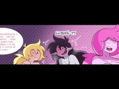 Dulce Princesa y Marceline se Turnan para ser folladas por fin - Hora de Aventura Hentai