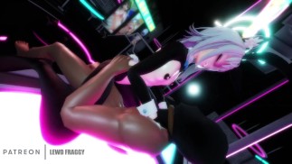 Blue Archive - Shiroko im Club gefickt