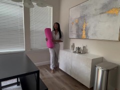 Sneaky Stepbro tears A Hole In My Yoga Pants Without Me Knowing - Screenshot 2 of 16 - Hole In Pants