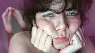 Contact visuel et masturbation