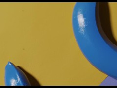 The blue bananas