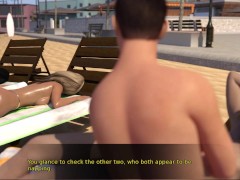 Resort of Temptation Episode 5 Liam know how to please these woman they all went topless on the beac