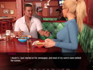 Jessica O'Neil 11 Jessica заставила мэра провести пальцем по ее киске, и она съела киску другой женщины впереди