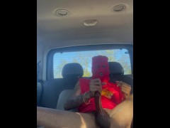 Smoking A Thick One With My Thick One Out 💨🪵🍆🚘