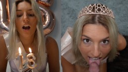 18岁的女大学生通过Giving和面部护理来庆祝生日