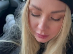 -18 degrees hot creampie in the car - Screenshot 1 of 16 - Creampie