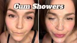 Сперма льется по всему моему красивому лицу - Cabin Blowjob | Maya Мак