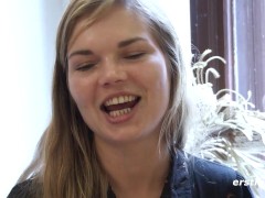 Ersties - Adventurous Blonde Viktoria Moans While Playing With Her Wet Pussy