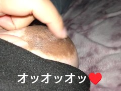 【字幕付き】深夜にこっそりおほおほ乳首オナニーでイクッ - Screenshot 14 of 16 - チクニー