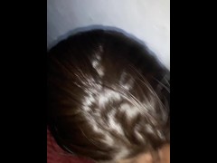 Buena Mamada de verga antes de ir a trabajar!! Toda la leche en la boca