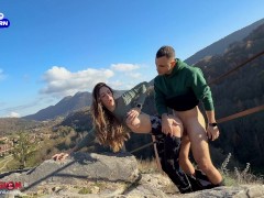 Miss Pasion was training and tore her pants 🥵 CUM ASS