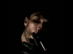 Oregonleatherboy Smoke Clouds & Black Leather