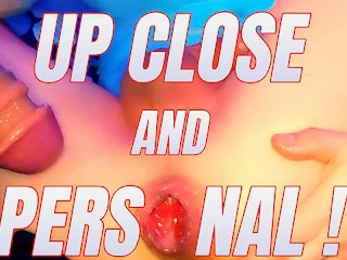 UP CLOSE AND PERSONAL 😍 BIG DILDO PLAY 🥵 ANAL DESTRUCTION 🤩 GAPE AND PROLAPSE ASS STRETCHING 😮