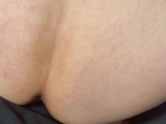 He came in my asshole and keeps fucking me