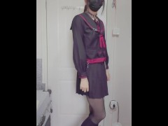 伪娘不良JK卧室自慰（完整版评论区） - Screenshot 3 of 16 - Chinese