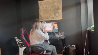 Muffled loud farts on chair while gaming. Full videos and over 400 fart videos on my onlyfans page