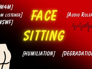 [M4米][M4A型]男朋友坐在你的脸上放屁 // Rimming ASMR [audio Ropeplay]